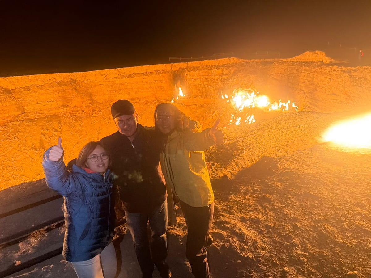 Evening Excursion to the Darvaza Crater