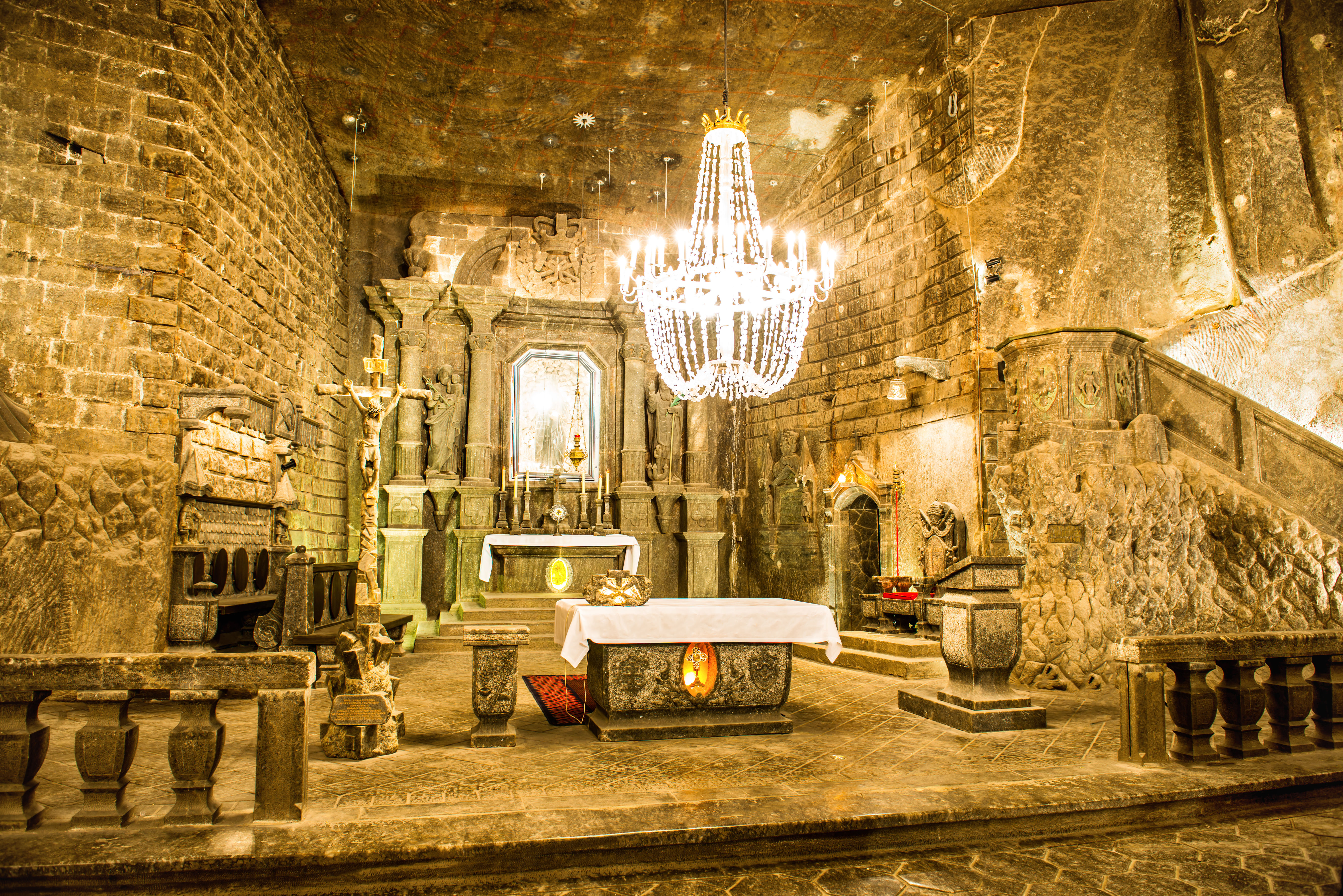Wieliczka Salt Mine - Underground Chapel