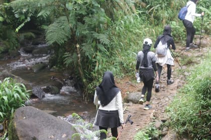 Jakarta Bogor Track to Ratu Crater