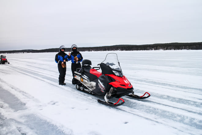 Snowmobile Safari in the Arctic Nature - Rovaniemi 4