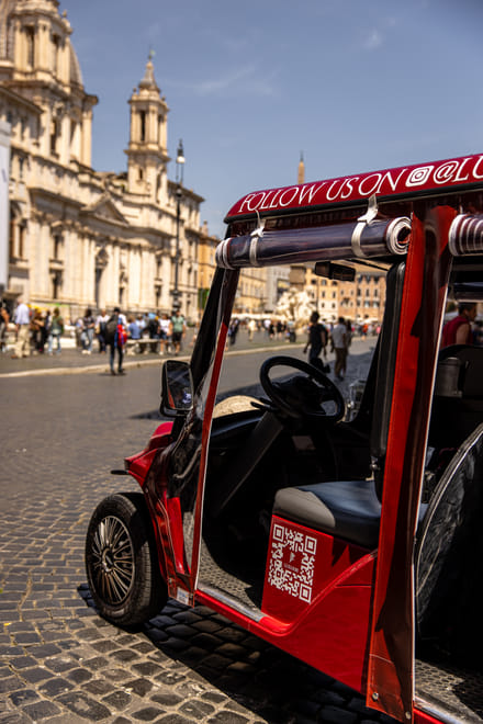 Rome: Gourmet and Panoramic Golf Cart Tour 7