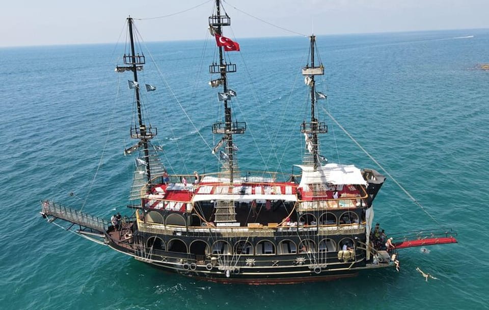 Mediterranean Pirates Boat Tour with Round Transfer