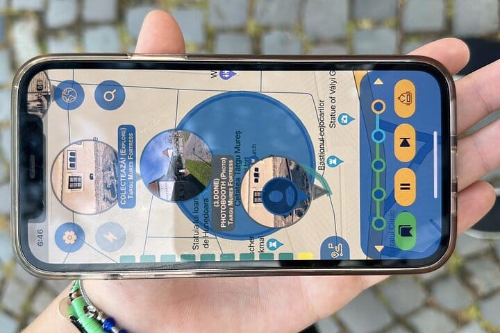 The Maze Smartphone App Self-Guided GPS Scavenger Hunt