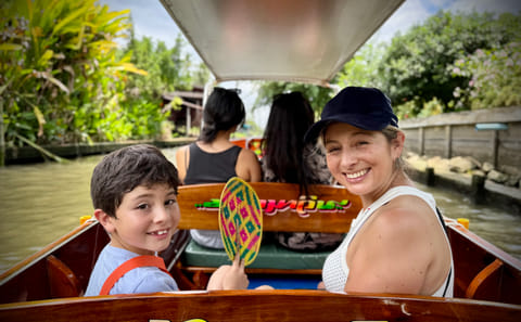 Floating Market and Railway Market Tour in Bangkok