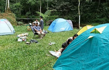 Jakarta Camping Mount River City View with activity in Multi-Days