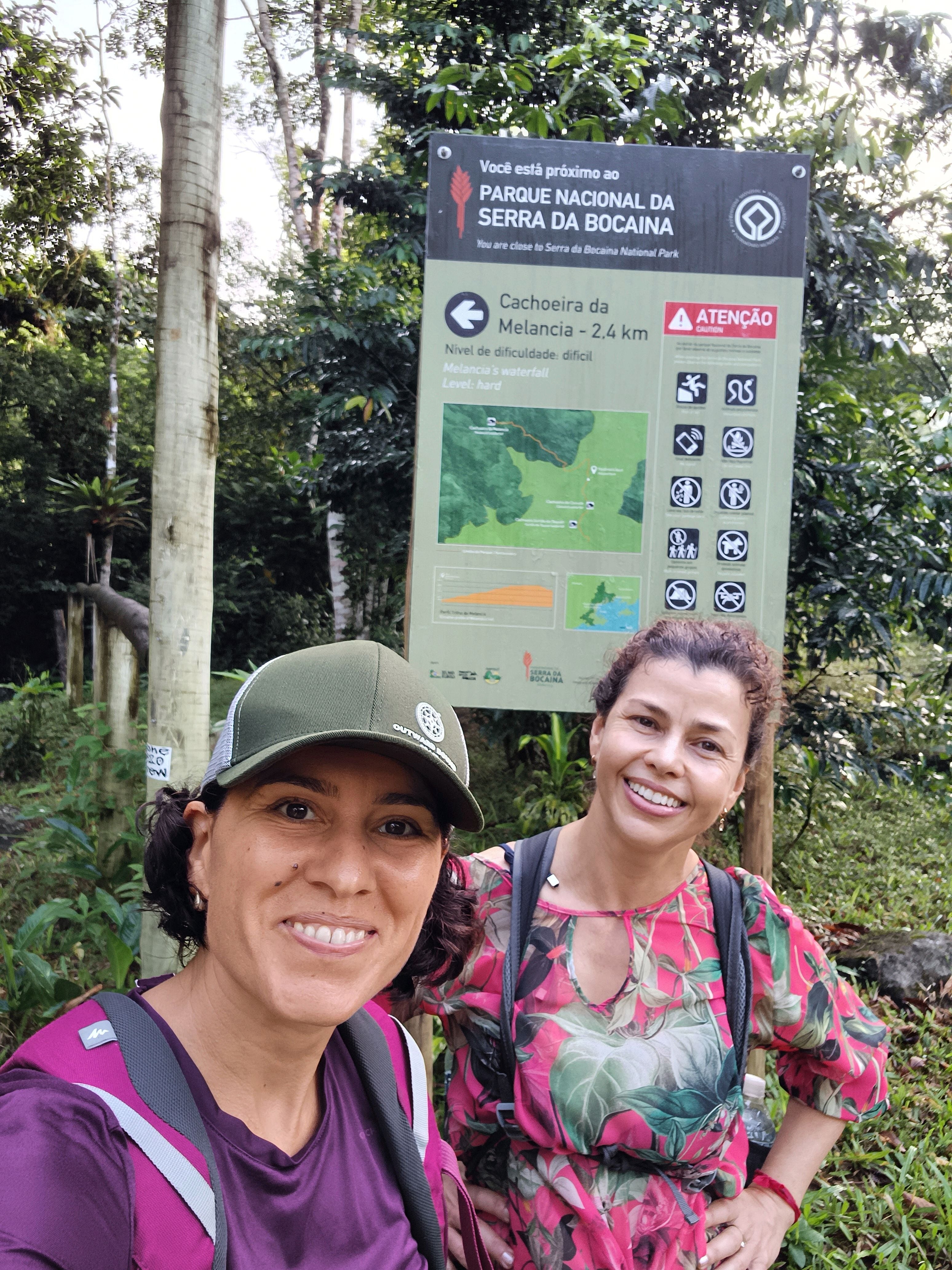 Day hike: Melancia Waterfall, swim at 3-Tier Falls in Atlantic Rainforest