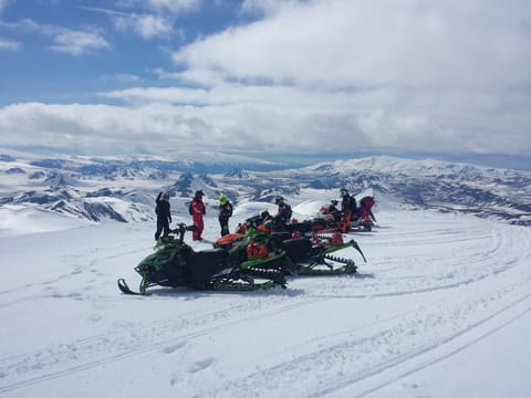 Landmannalaugar highland Snowmobiling tour, photo 4