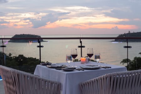 Twilight Stylish Sky Set Dinner - The SIS Kata Resort