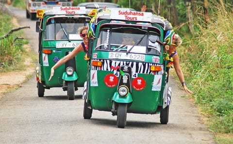 Tuk Tuk Safari Tour in Wathuregama, Sri Lanka