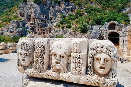 Demre Myra Kekova Cultural Tour from Kemer with Lunch & Scenic Cruise