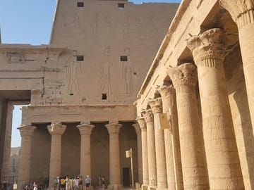 Aswan to Luxor Private Transfer: Edfu Temple Exploration En Route