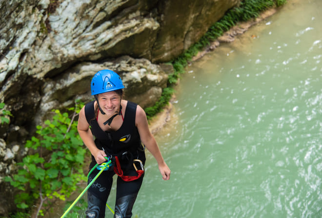 Canyoning Neda Waterfalls photo 2