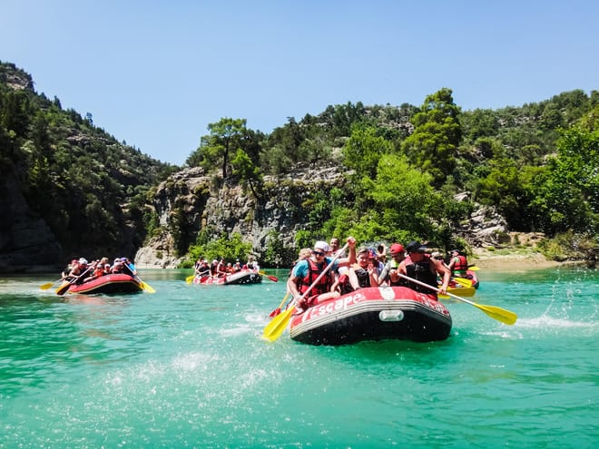Rafting at Koprulu Canyon with Zipline Incl. Lunch f/Belek 5