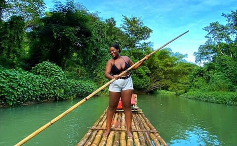 Martha Brea Rafting and Green Grotto Caves Tour from Montego Bay