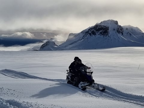 Hot Spring and Cool Glacier - Snowmobile and Secret Lagoon, photo 7