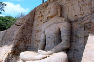 Dambulla Cave and Polonnaruwa Day Tour from Kandy
