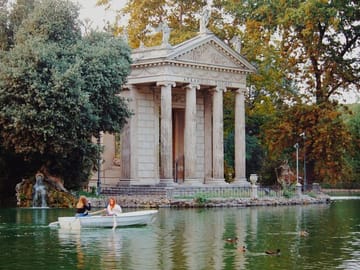 Professional Photoshoot at Villa Borghese Garden in Rome