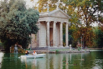Professional Photoshoot at Villa Borghese Garden in Rome