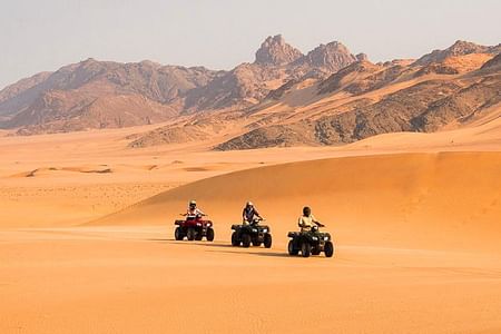 Hurghada VIP Desert Safari: Quad Biking, Bedouin Culture & Dinner Experience