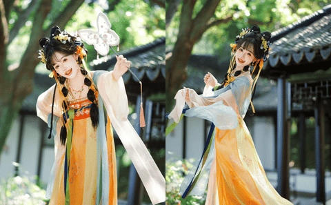 Hanfu Photoshoot Experience on Suzhou's Pingjiang Road