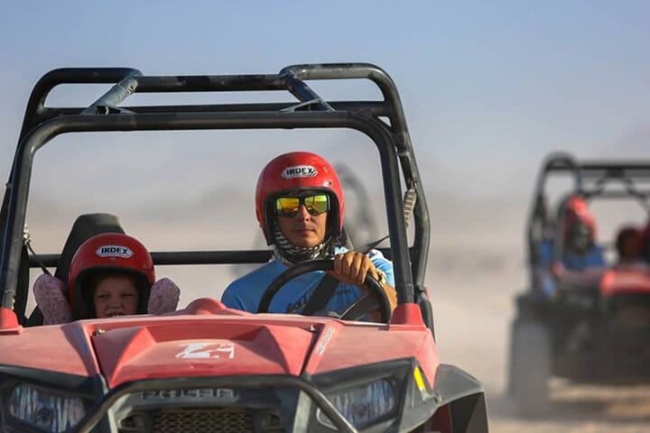 Spider Car Buggy Desert Adventure with Camel Ride from Marsa Alam