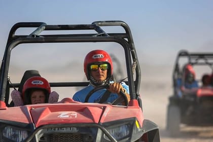 Spider Car Buggy Desert Adventure with Camel Ride from Marsa Alam