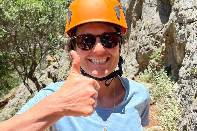 Rock Climbing with a Guide in Chania Therisos Gorge photo 5