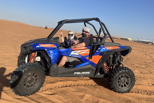 Dubai Desert Dune Buggy Adventure with Camel Ride Hotel Transfers