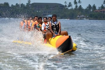 Adrenaline filled tube rides in Bentota