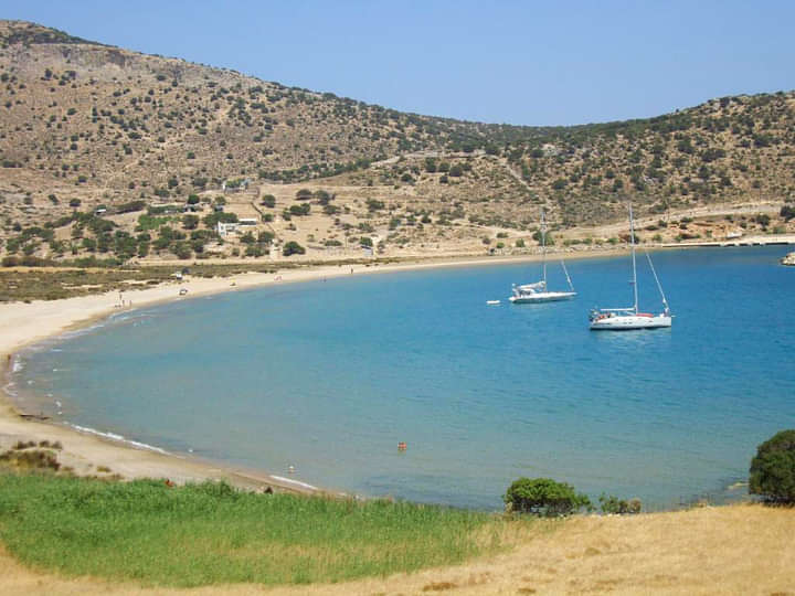 Kalados beach in south Naxos