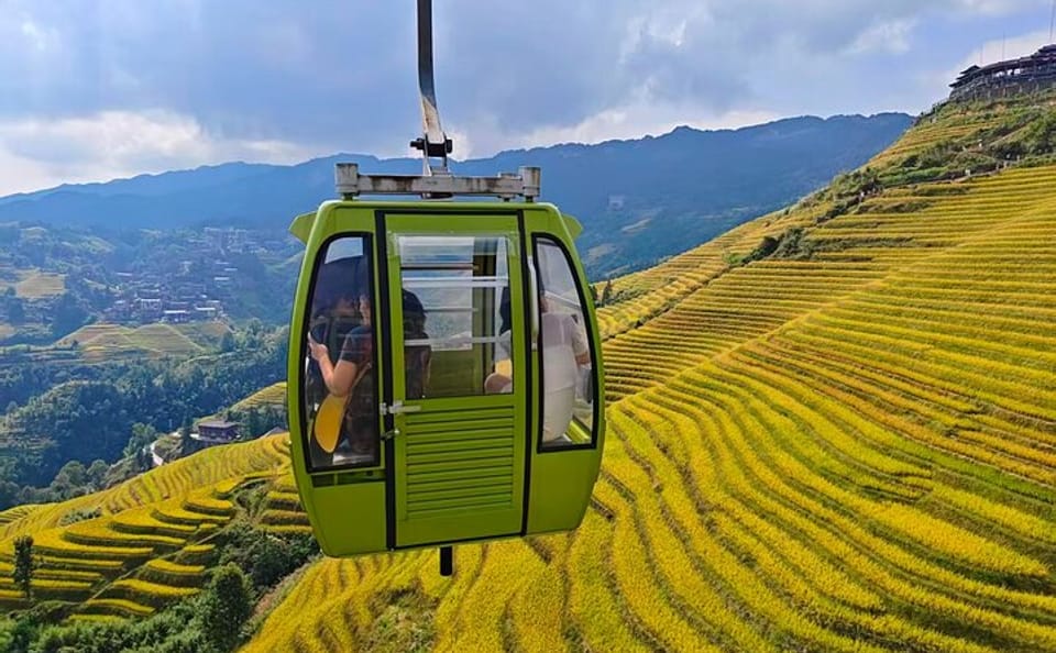 Longji Dazhai Rice Terraces Day Tour with Cable Car Ride