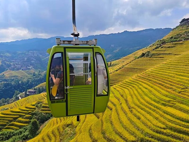 Longji Dazhai Rice Terraces Day Tour Cable Car Adventure
