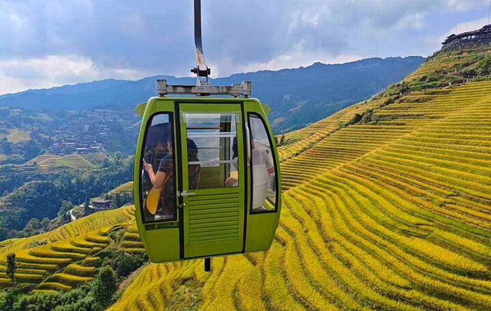 Longji Dazhai Rice Terraces Day Tour with Cable Car Ride