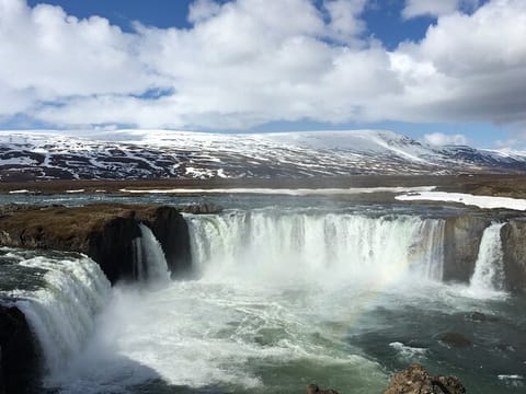 The famous Waterfall of the Gods
