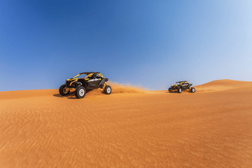 Desert Buggy Adventure with Camel Ride and Sandboarding in Sharjah