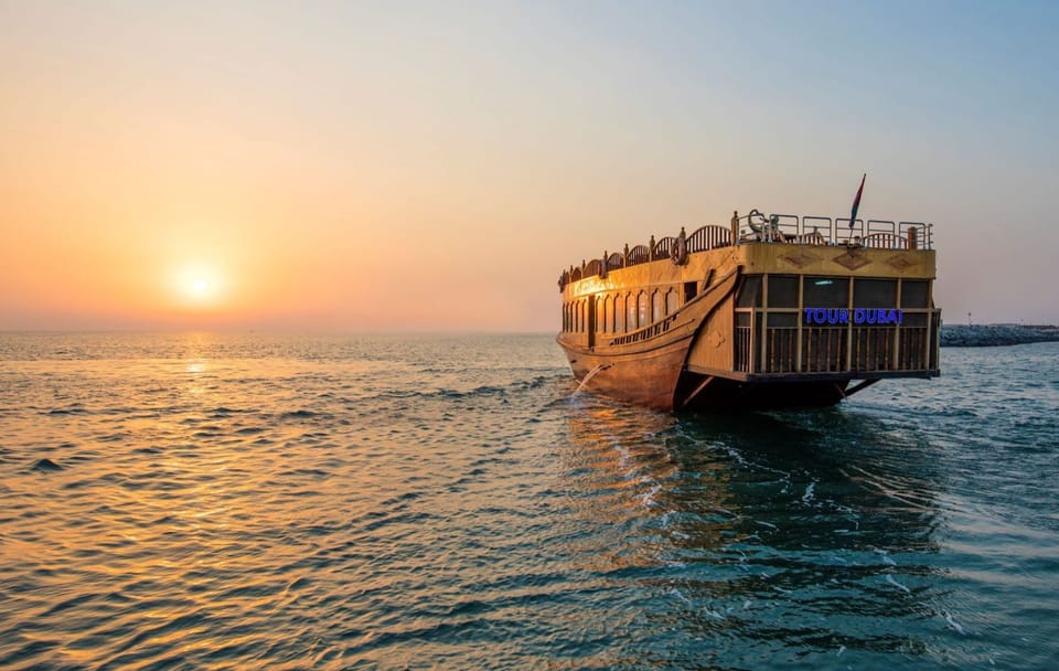 Dubai Marina Sunset Dinner Cruise with Private Transfers