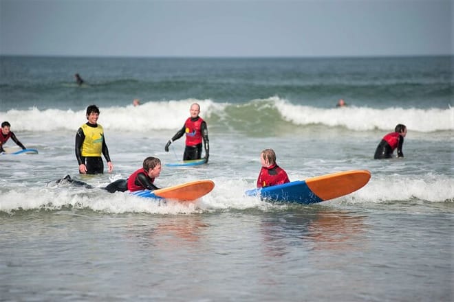Surfing Strandhill Waves. Sligo. Guided. 3 Hours.	 5