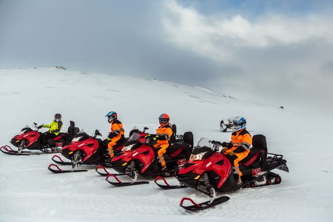 Glacier Snowmobiling & Ice Cave from Reykjavík photo 2