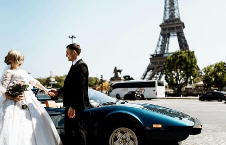 Couples Photoshoot Experience at Trocadéro Gardens, Paris
