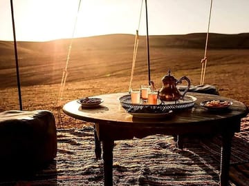 Camel Ride and Dinner Experience in Agafay Desert, Marrakech