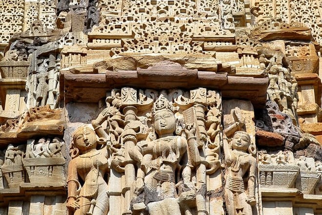 Temple in Chittor Fot