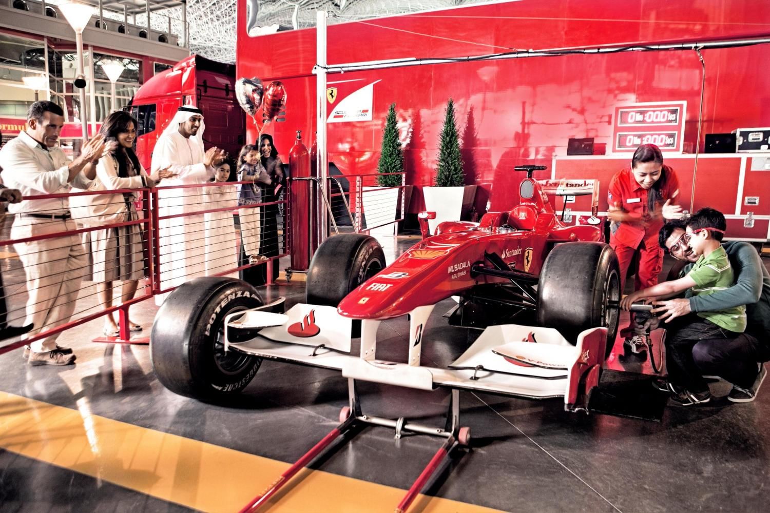 Ferrari World Abu Dhabi Ticket with Daytur