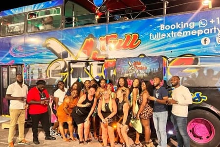Ultimate Party Bus Tour: French and Dutch Island Adventure