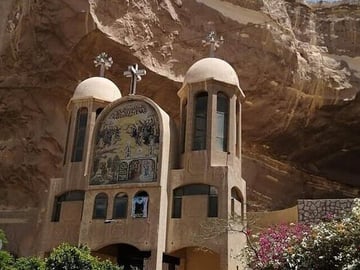 Cairo Cave Church Monastery St Simon Garbage City Tour