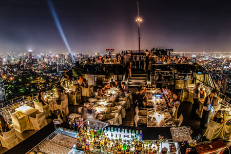 Vertigo Rooftop Fine Dining at Banyan Tree Bangkok