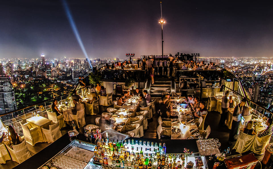 Rooftop Fine Dining Experience at Banyan Tree Bangkok