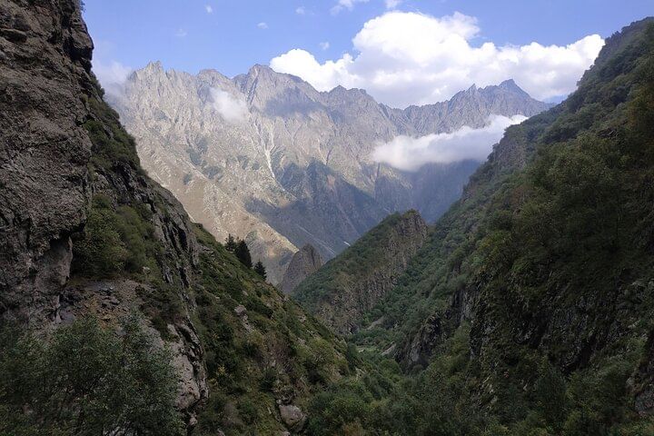 View from Gveleti Waterfall