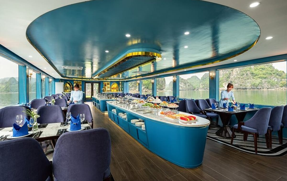 Arcady Premium Halong Day Cruise from Harbor & Bufftet Lunch