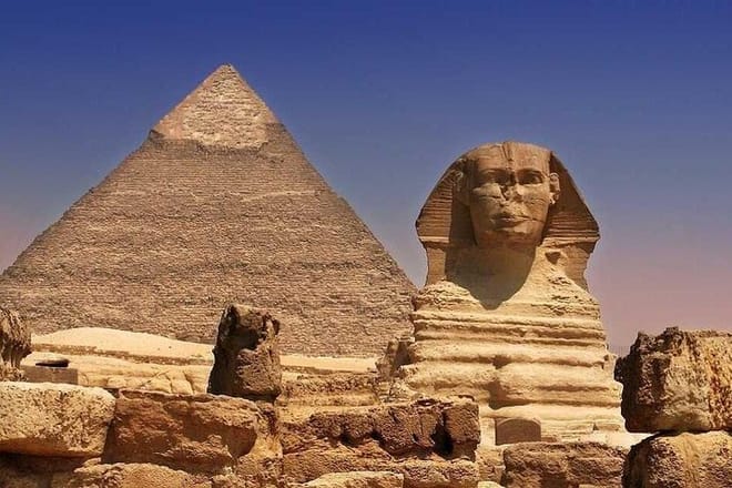 Cairo pyramids
