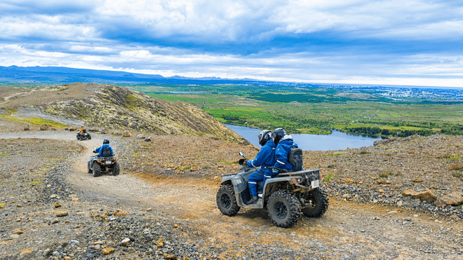 1 Hour Reykjavik Peak ATV